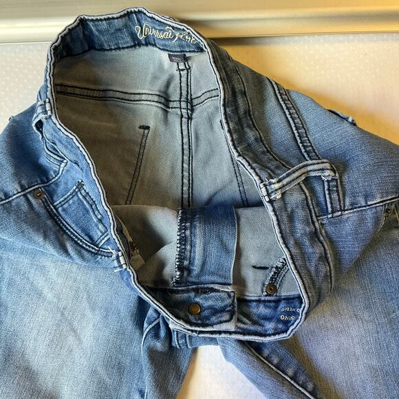 Universal Thread Women Skinny Jeans size 8 / 29S Blue Mid Rise Stretch Boot Cut - Picture 10 of 11